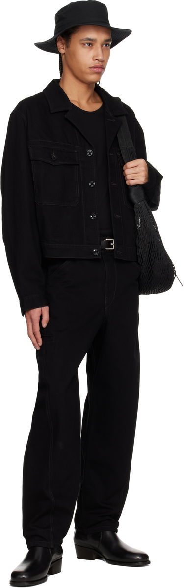 Дънки LEMAIRE Lemaire Twisted Workwear Jeans Черно | PA1102 LD1031, 4