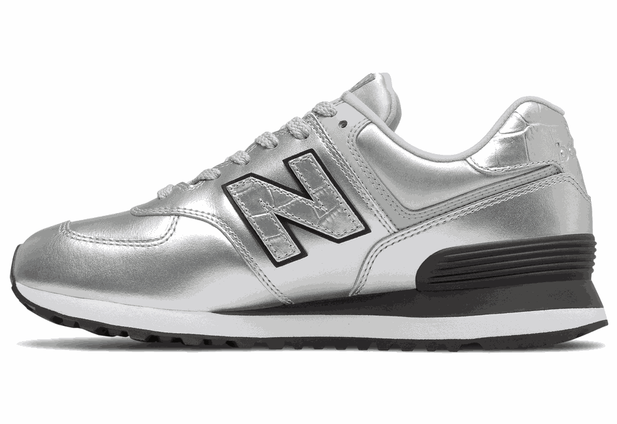 Кецове и обувки New Balance 574 W Металик | WL574PN2, 0