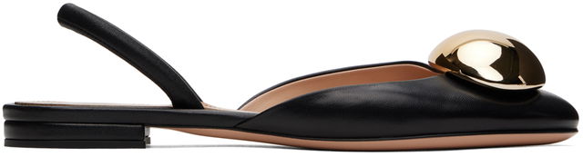 Gianvito Rossi Sphera Slingback Ballerina Flats
