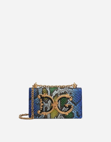 Дамска чанта Dolce & Gabbana Dolce & Gabbana DG Girls Mini Phone Bag with Chain Многоцветен | BI1416A2Y548S996, 0