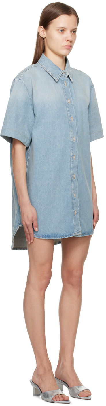 Pокля Loulou de Saison Loulou de Saison Sant Denim Minidress Синьо | SANT, 1