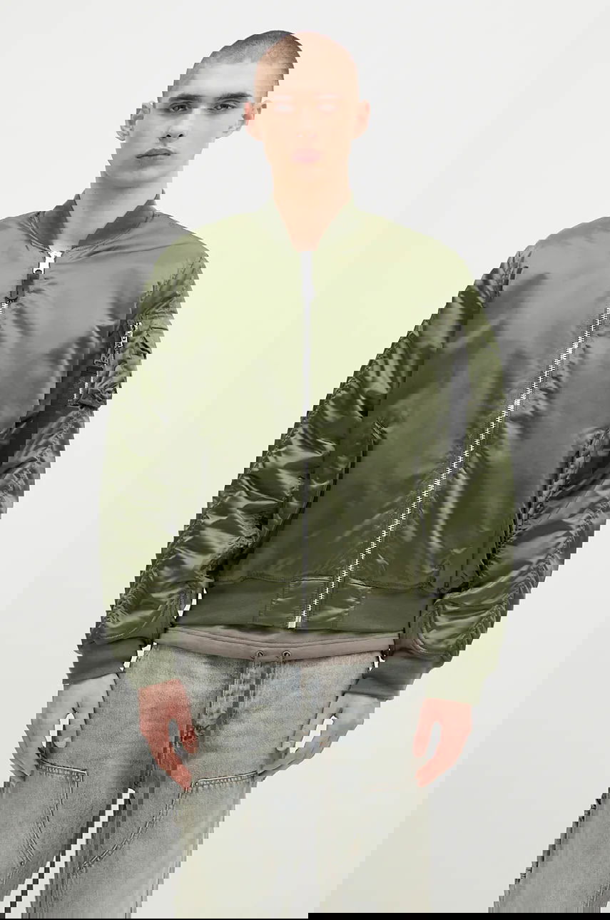 Яке бомбър Alpha Industries MA-1 UV Winter Bomber Jacket Зелено | 146115UV, 0