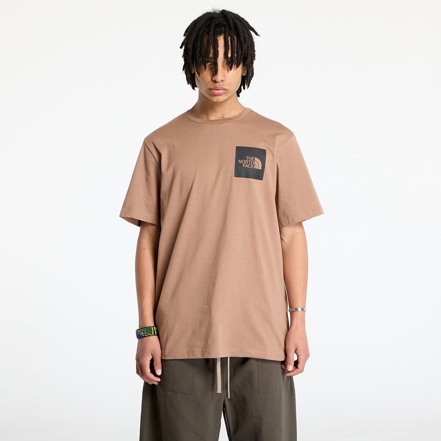 Тениска The North Face The North Face Fine Tee Кафяво | NF0A8A6M6IH1, 0