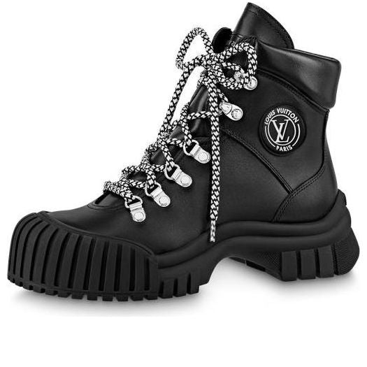 Кецове и обувки Louis Vuitton Ruby Flat Ranger Boots Черно | 1AAM5U