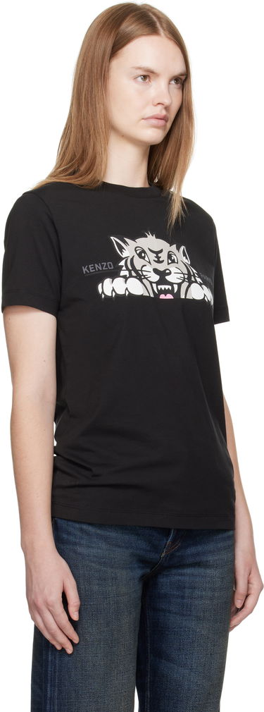Тениска KENZO Kenzo Paris 'Happy Tiger' T-Shirt Черно | FF62TS3524SO, 1