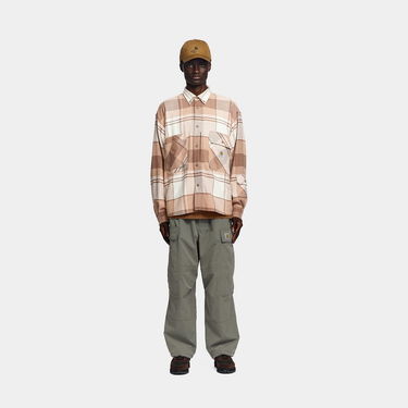 Риза Carhartt WIP Plaid Long-Sleeve Work Shirt Max Многоцветен | A242060_4, 3