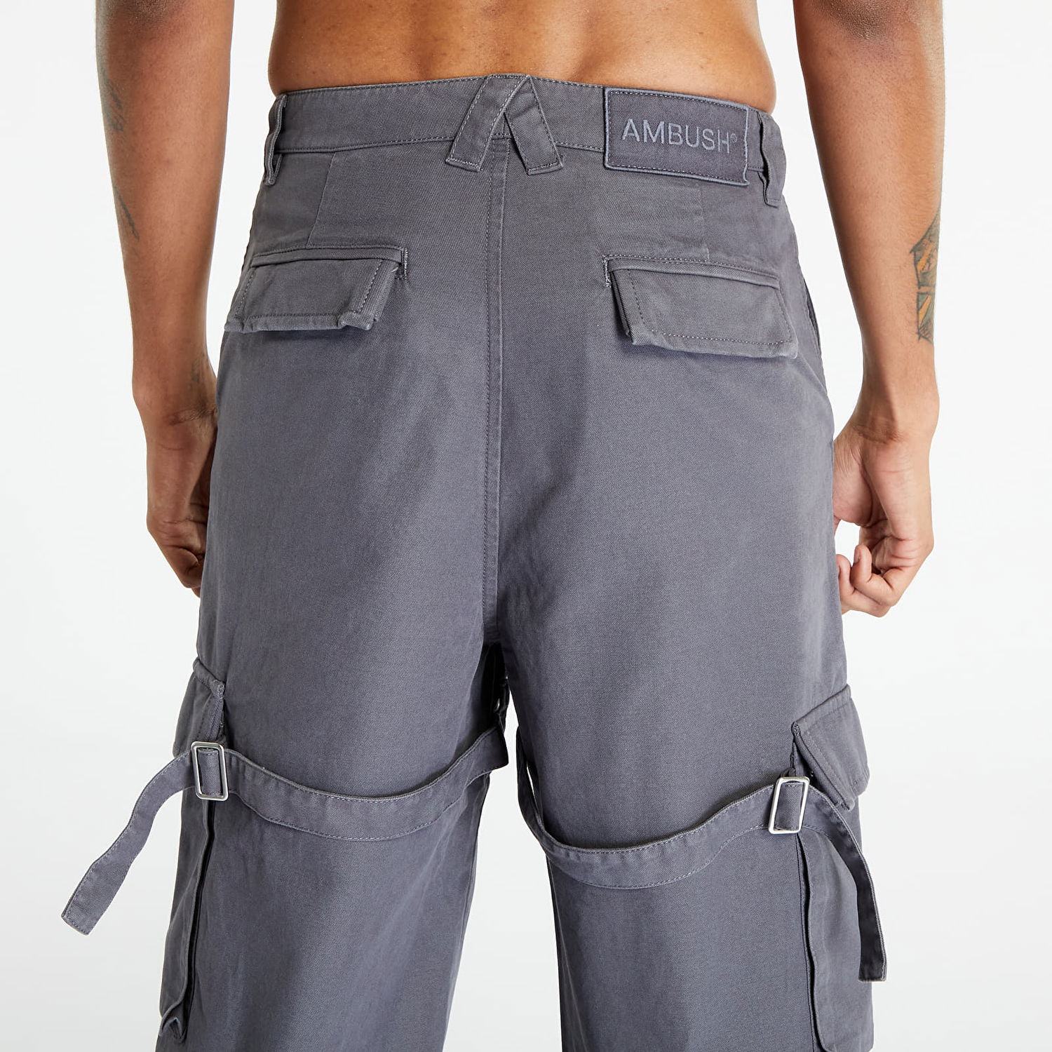 Карго панталони Ambush Relaxed Fit Cargo Pants Сиво | BMCF009F23FAB0010700, 1