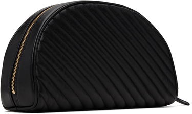 Дамска чанта Jimmy Choo Avn Quilted Curved Pouch Черно | AVN CURVE POUCH, 2