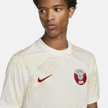 Фланелка Nike Nike Dri-FIT Qatar 2022/23 Stadium Away Football Jersey Бяло | DN0701-100, 3