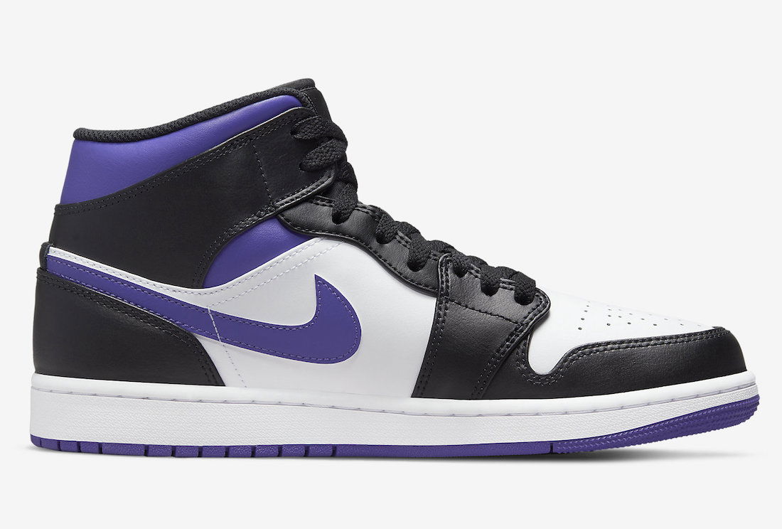 Кецове и обувки Jordan Air Jordan 1 Mid "Dark Iris" Лилаво | 554724-095, 0