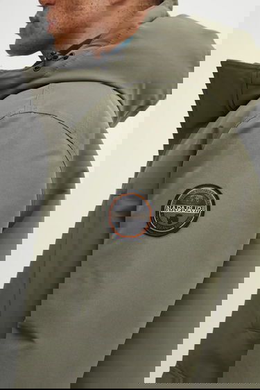 Парка Napapijri Napapijri A-Cornier 1 Winter Parka Зелено | NP0A892JG0A1, 3