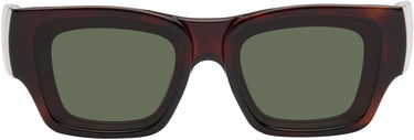 Слънчеви очила Loewe Paula's Ibiza Goggle Rectangle Sunglasses Кафяво | LW40172UW5652N 192337236150, 0