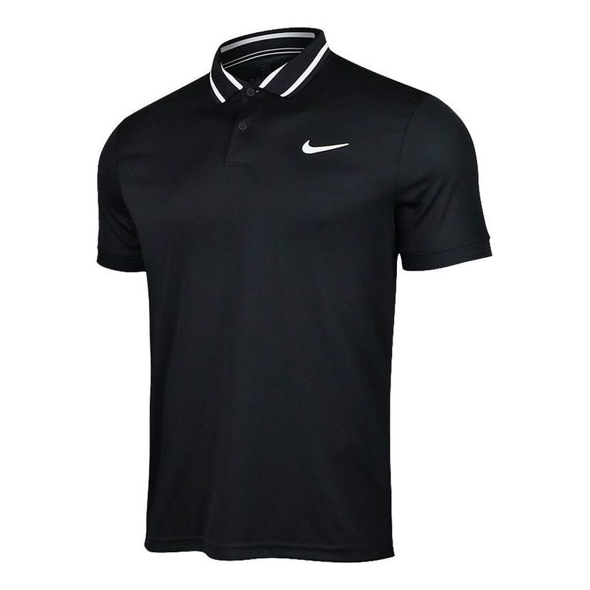 Поло тениска Nike Men's Short Sleeve Polo Shirt Черно | CW6850-010
