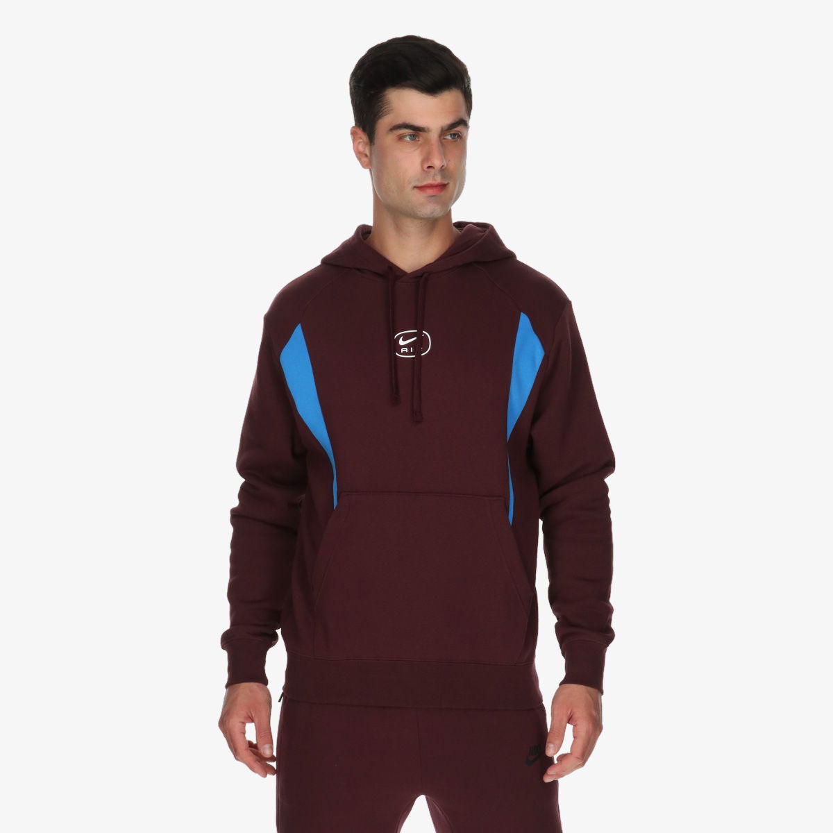 Суитчър Nike Air Sportswear Fleece Hoodie Кафяво | HM0175-652, 1