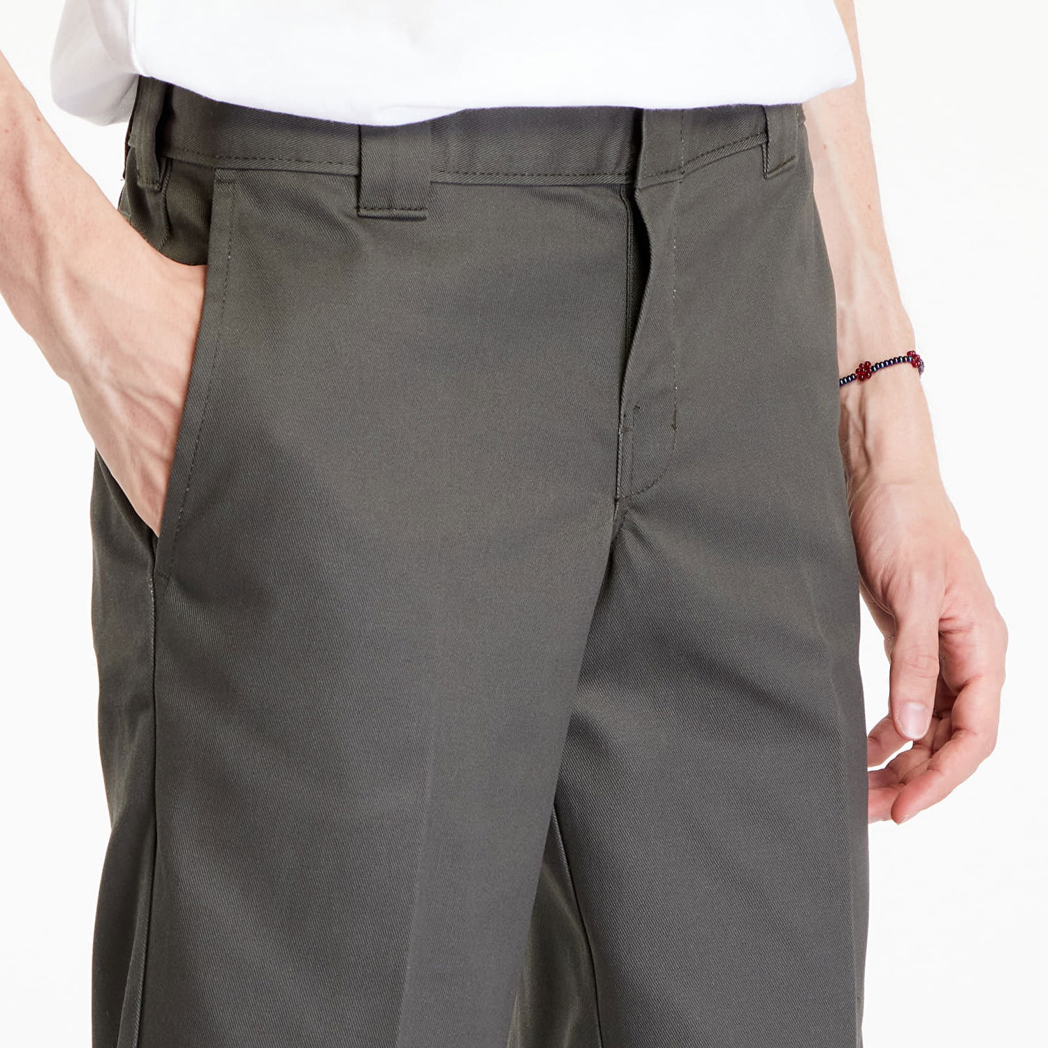Панталони Dickies 873 Slim Straight Work Зелено | DK0A4XK9OGX1, 1