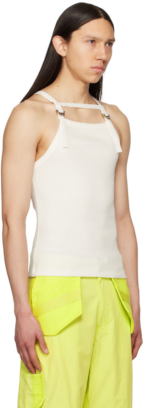 Потник Dion Lee Dion Lee Safety Harness Tank Top Бяло | C3136S23, 1