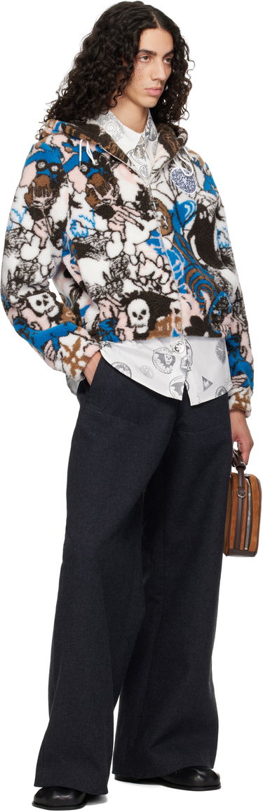 Яке Chopova Lowena Engine Party Fitted Hooded Fleece Jacket Многоцветен | 5310, 3