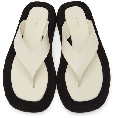 Облекло The Row The Row Ginza Platform Sandals Бежово | F1138-L6525, 4