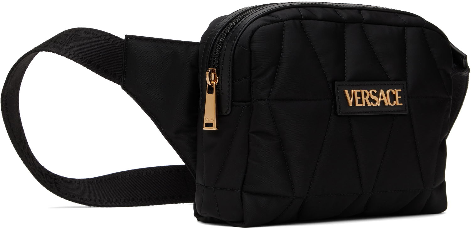 Чанта за кръста Versace Versace Myth Quilted Belt Bag Черно | 1018353_1A13686, 1