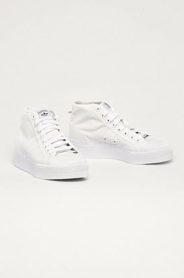 Кецове и обувки adidas Originals Nizza Platform Mid Бяло | FY2782, 1