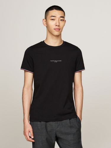 Тениска Tommy Hilfiger S/S T-Shirt Черно | MW0MW32584BDS, 0