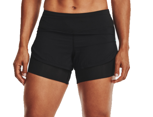 Къси панталони Under Armour UA RUSH Run 2N1 Shorts Черно | 1361576-001, 0