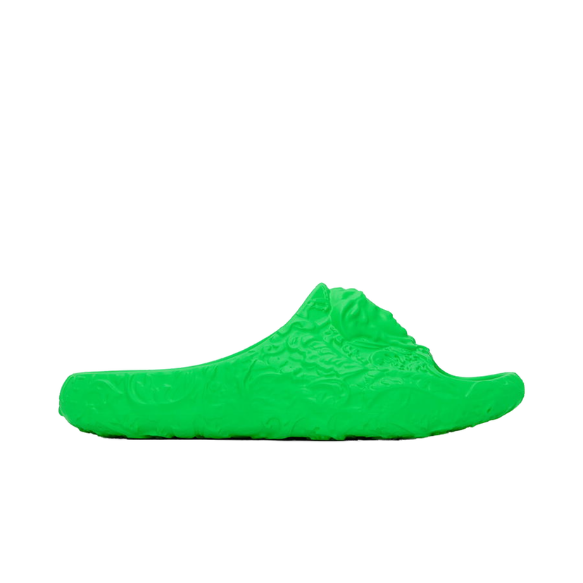 Кецове и обувки Versace Molded Barocco Pool Slide Lime Зелено | 1005746 1A07014 1GE9 70035