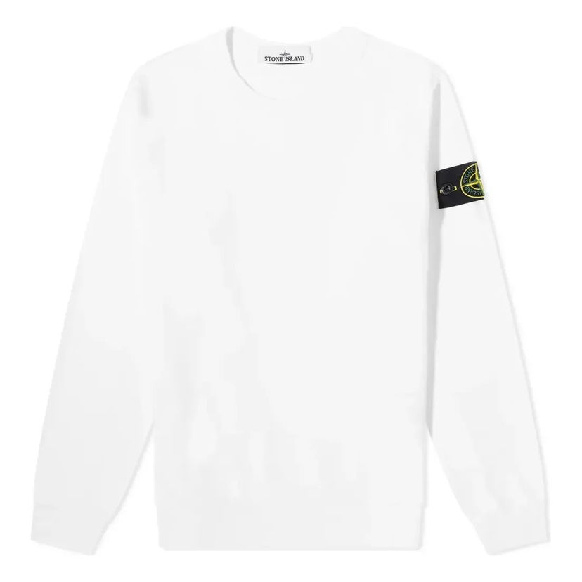 Пуловер Stone Island Crew Sweatshirt Бяло | 761563750-V0001