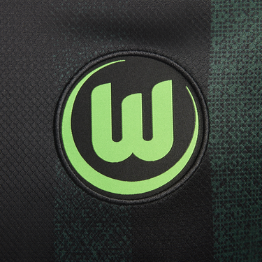 Фланелка Nike Dri-FIT VfL Wolfsburg Stadium 2024/25 Away Kit Черно | FZ2820-010, 2