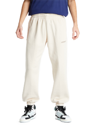 Спортни панталони adidas Performance Trefoil Linear Sweat Pants Бежово | HM2671