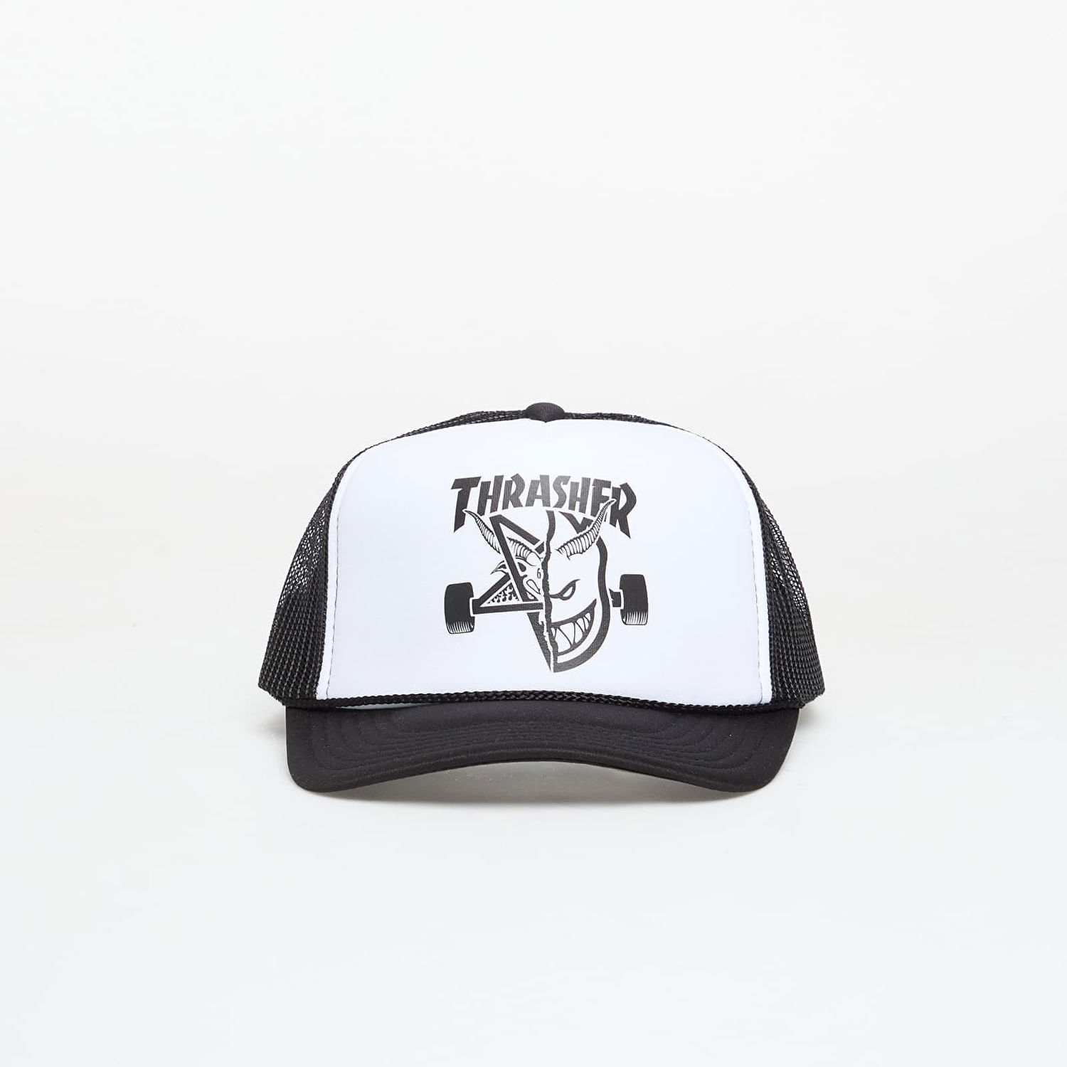 Шапка с козирка Thrasher Thrash & Burn Trucker Cap Черно | 145859, 0