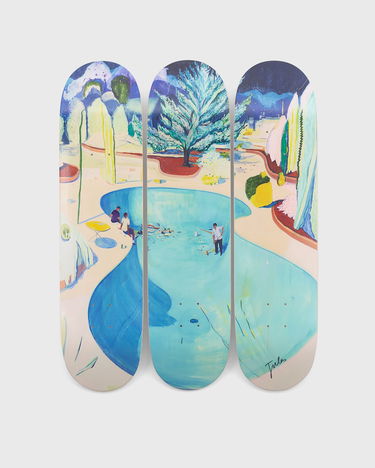 Flexstyle The Skateroom Jules de Balincourt New Arrivals Deck Синьо | 5407006113591, 0