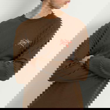 Тениска Arcteryx Kragg SL Bird Tile LS T-Shirt Кафяво | X000009537-022412, 5