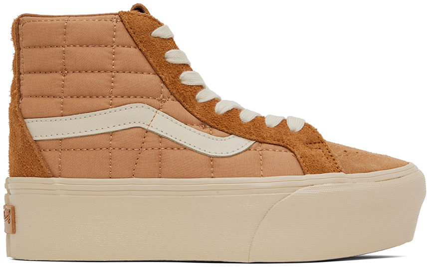 Кецове и обувки Vans Joe Freshgoods Edition Sk8-Hi Reissue Кафяво | VN0007PWCAM, 0