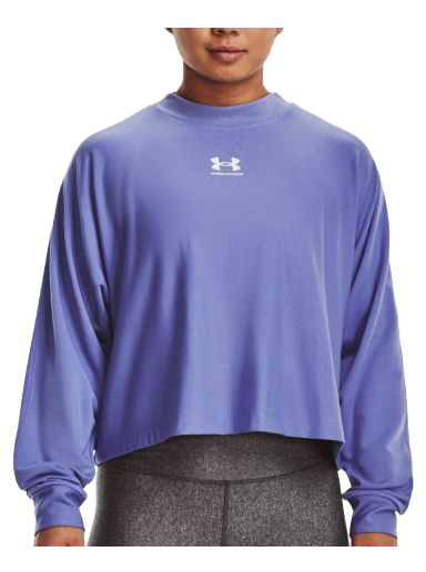 Суитчър Under Armour Rival Terry Oversized Crew Neck Лилаво | 1376995-495