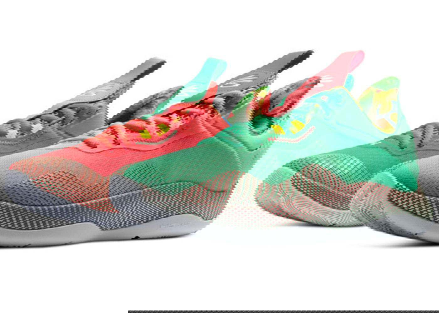 Кецове и обувки Under Armour Curry HOVR Splash 2 Sour Patch Kids Многоцветен | 3025637-600, 0