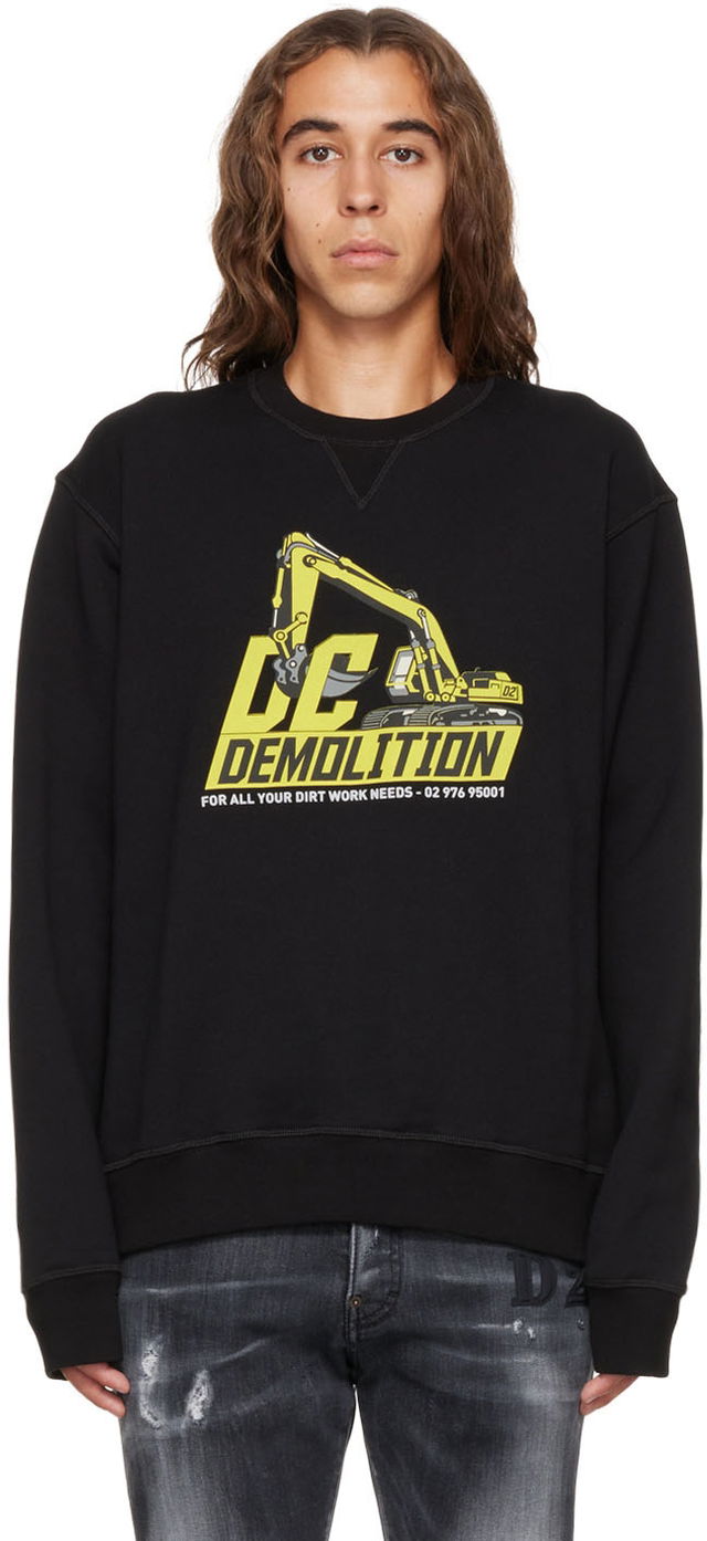 DC Demolition Graphic Print Sweatshirt