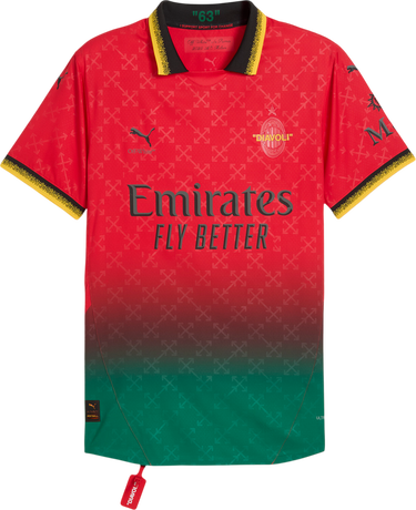 Фланелка Puma AC MILAN OFF-WHITE™ Authentic Jersey Многоцветен | 783000-02, 0