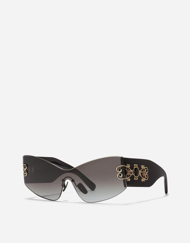 Слънчеви очила Dolce & Gabbana Dolce & Gabbana DNA Shield Sunglasses Черно | VG4526VP1879V000, 1