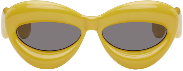 Inflated Cat-Eye Sunglasses