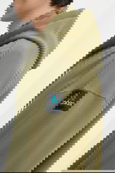 Суитчър adidas Performance EQT Fleece Full-Zip Hoodie Зелено | JX1572, 3