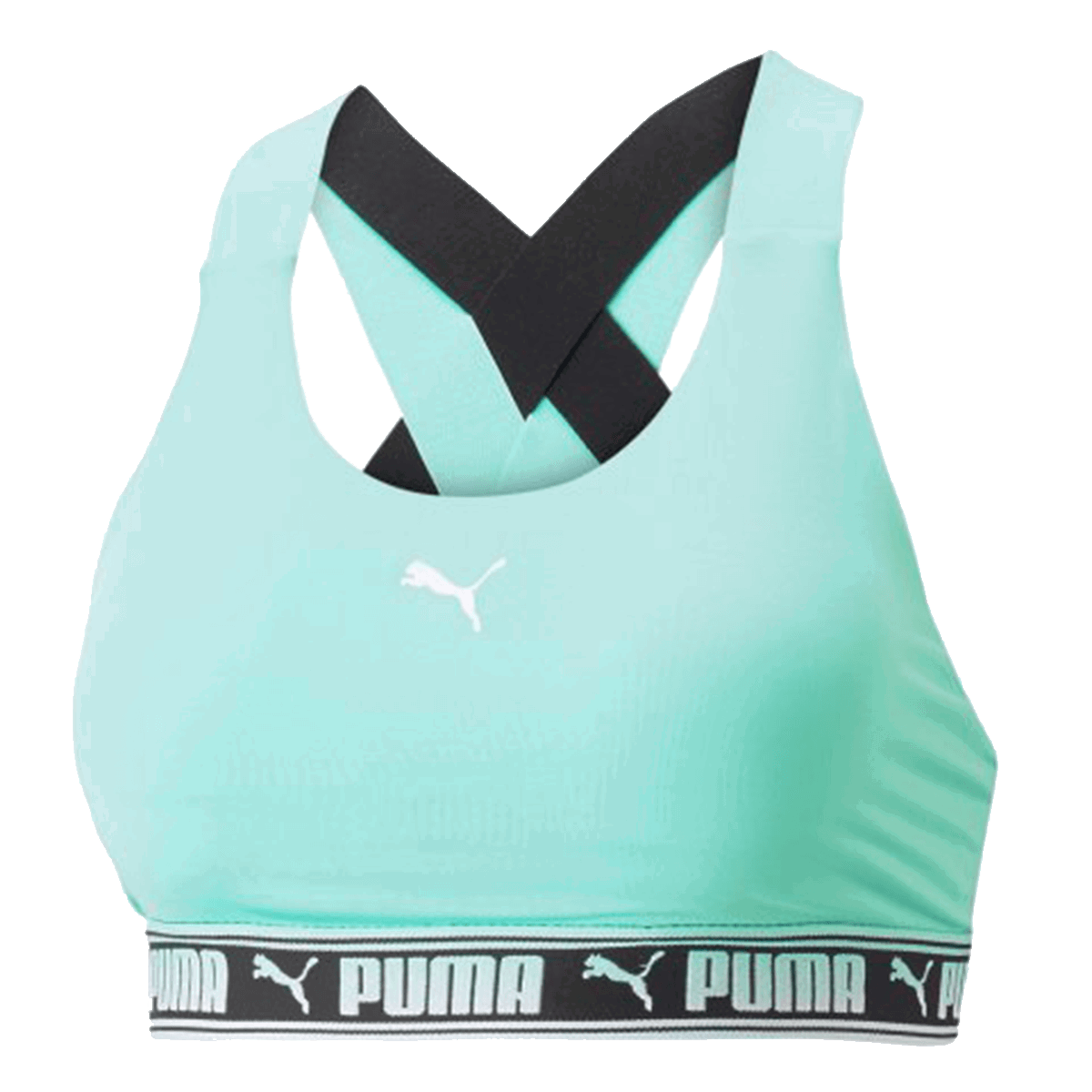 Сутиен Puma Mid Impact Feel It Sports Bra Тюркоазено | 521669-76, 0