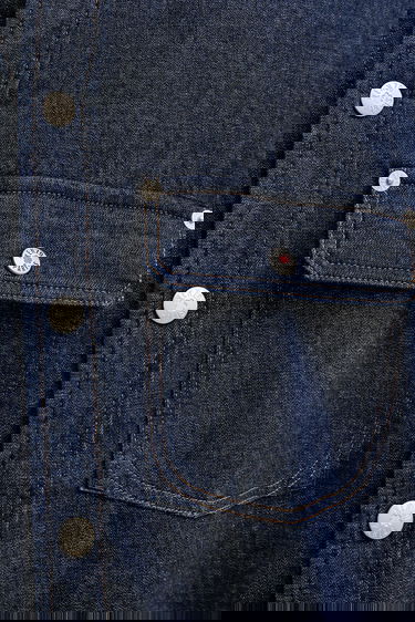 Риза KENZO Kenzo Relaxed Fit Denim Shirt Синьо | FF65DC5066E1, 4