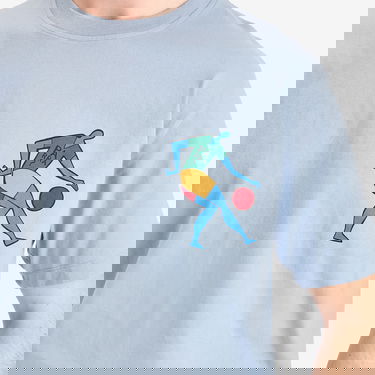 Тениска By Parra Parra Vase Delivery T-Shirt Синьо | 53205-BLU, 5