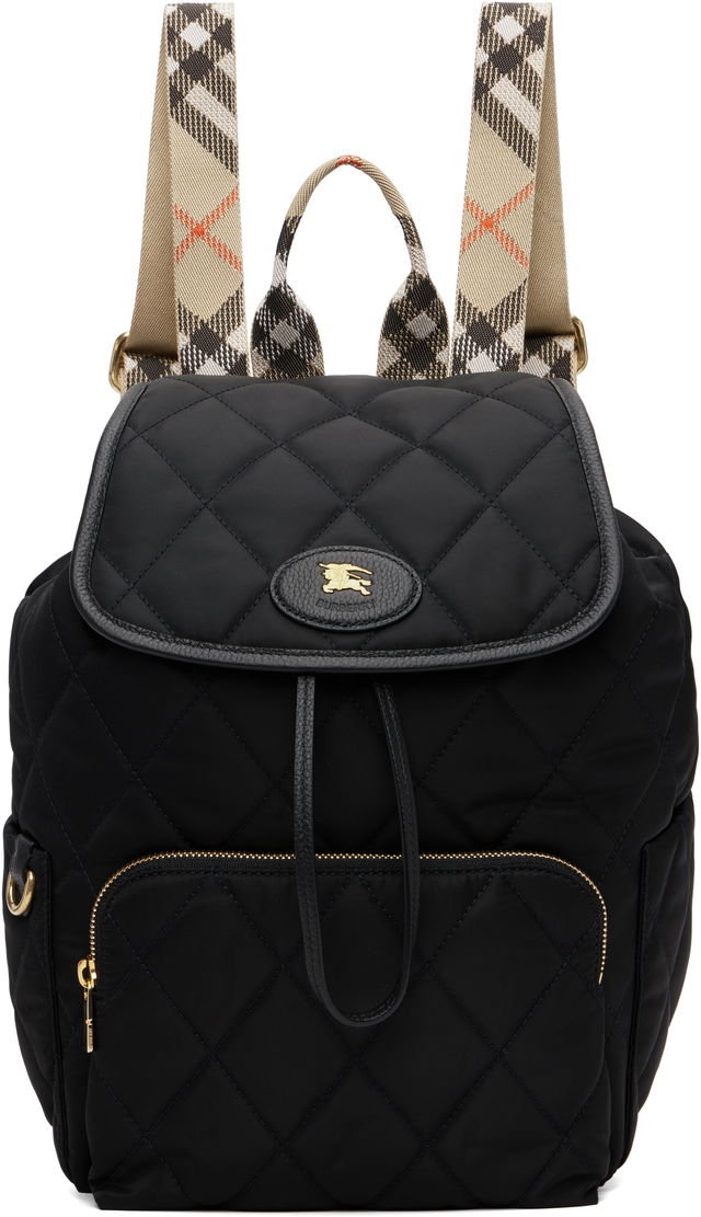 Burberry Horseshoe Quilted Backpack