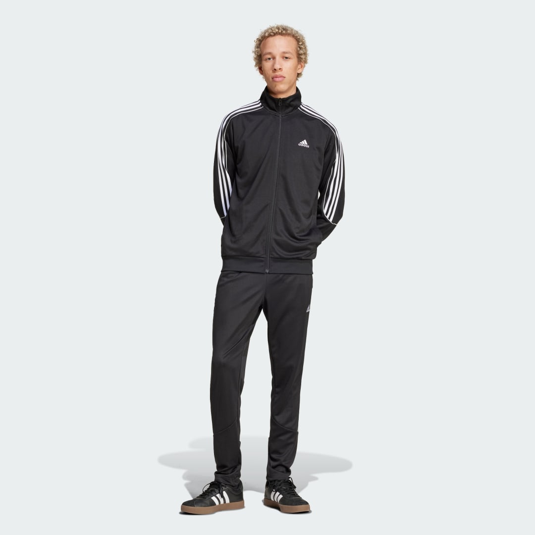 Комплект adidas Performance 3-Stripes Doubleknit Track Suit Черно | IX1277, 0