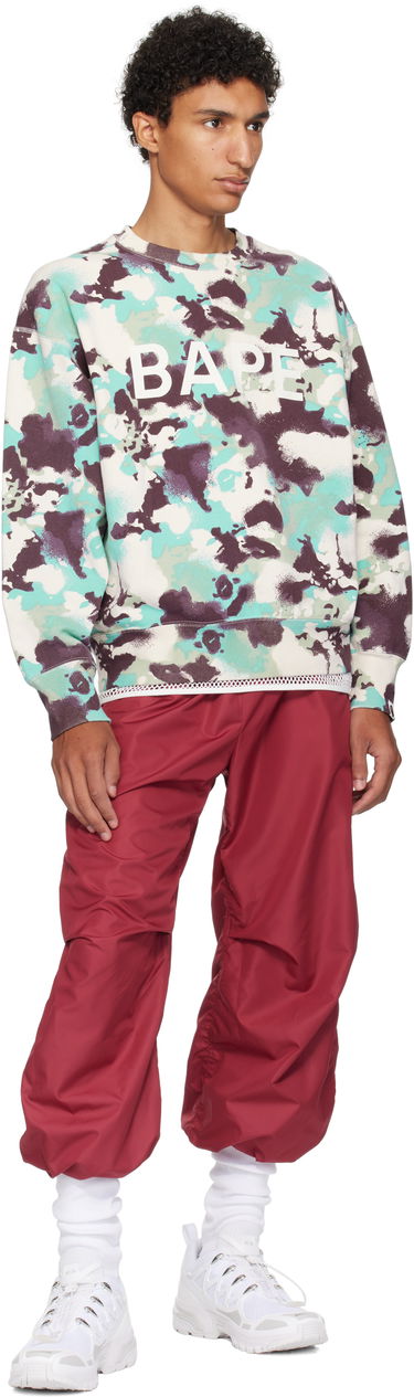 Суитчър BAPE A Bathing Ape Map Camo Crewneck Sweatshirt Многоцветен | 001SWL301001M, 3