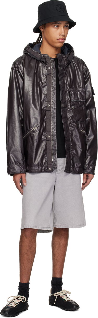 Ветровка Stone Island Stone Island Mussola Gommata-TC Hooded Jacket Сиво | K1S15 4100062 S0022, 4