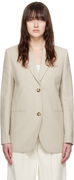Women's Tailored Single-Breasted Blazer