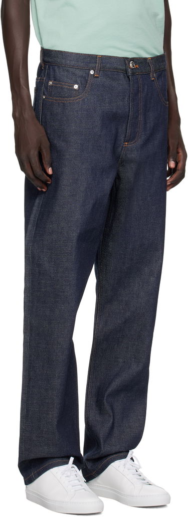 Дънки A.P.C. Fairfax Indigo Relaxed Fit Jeans Синьо | CODBS-M09156, 1